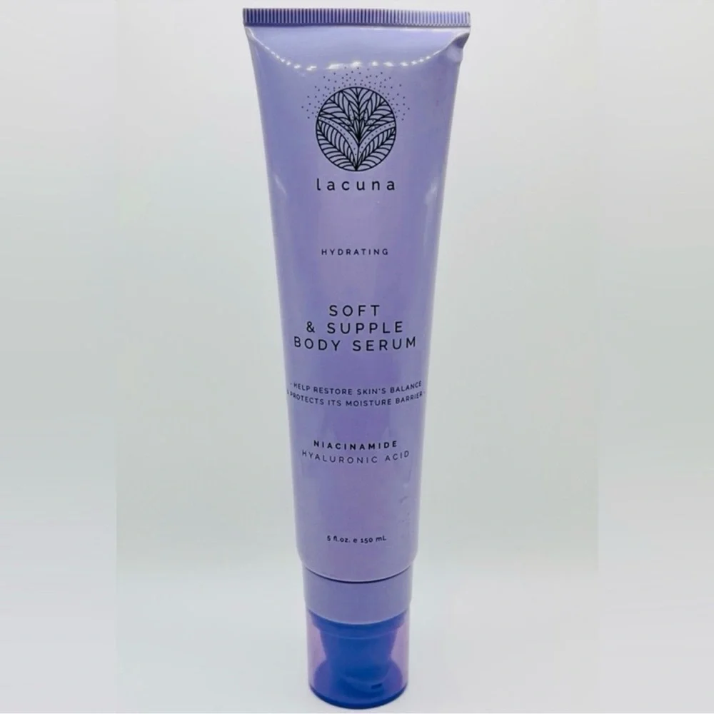 Lacuna Hydrating Soft & Supple Body Serum Niacinamide Hyaluronic Acid 5oz NEW